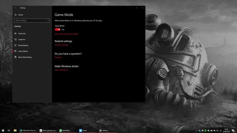 How to Disable Game Mode if You Experience Stuttering or Freezing