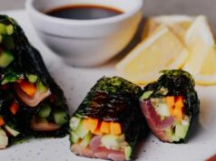 Keto Sushi | Avocado, Cream Cheese, Cucumber