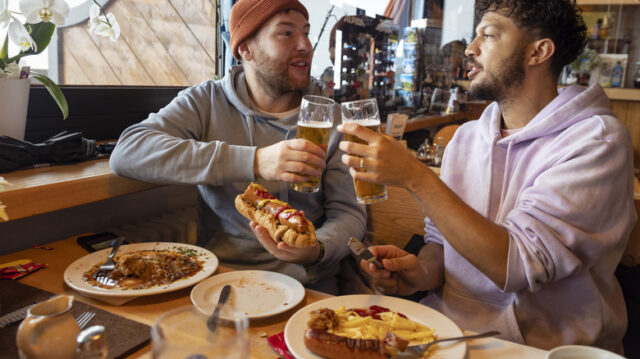 Toasting to Each Other